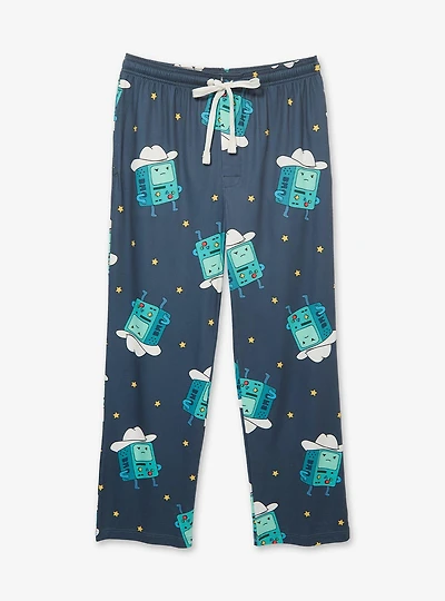 Adventure Time Cowboy BMO Allover Print Sleep Pants - BoxLunch Exclusive