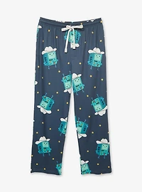 Adventure Time Cowboy BMO Allover Print Sleep Pants - BoxLunch Exclusive