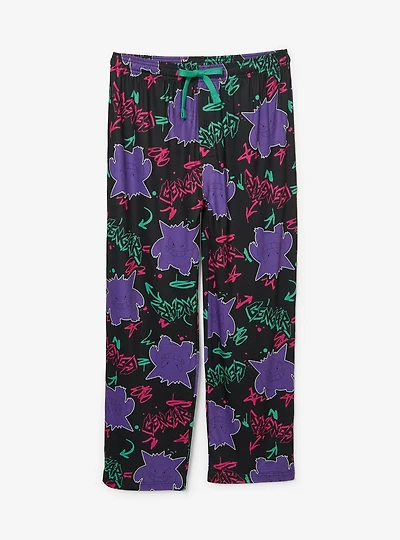 Pokémon Gengar Graffiti Allover Print Sleep Pants - BoxLunch Exclusive