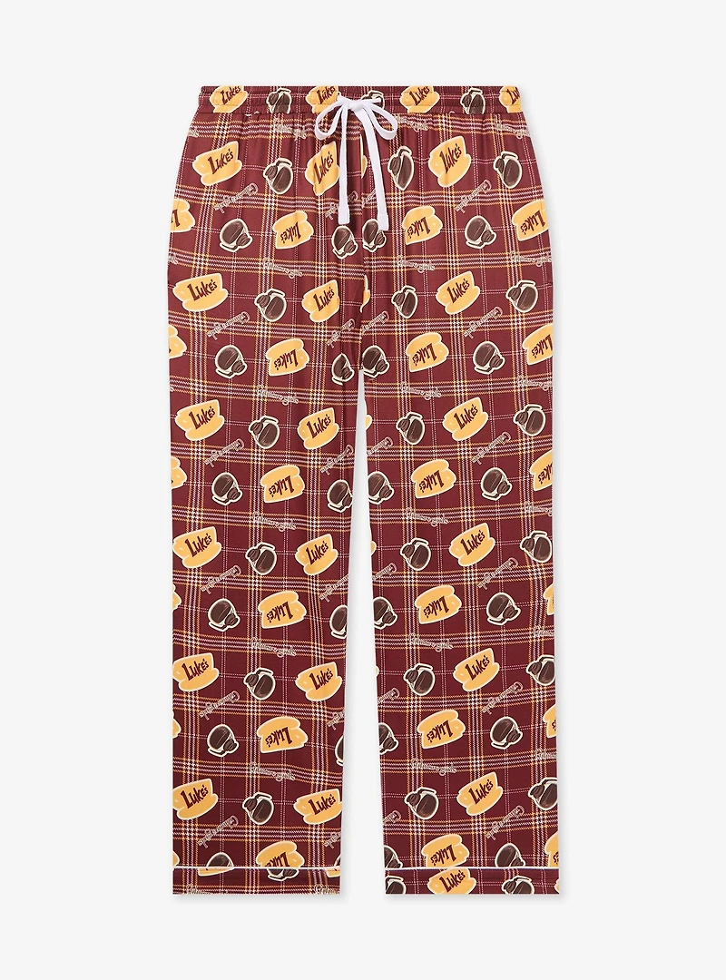Gilmore Girls Luke's Coffee Allover Print Sleep Pants — BoxLunch Exclusive