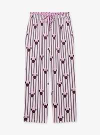 Disney Minnie Mouse Striped Double Waistband Plus Sleep Pants - BoxLunch Exclusive