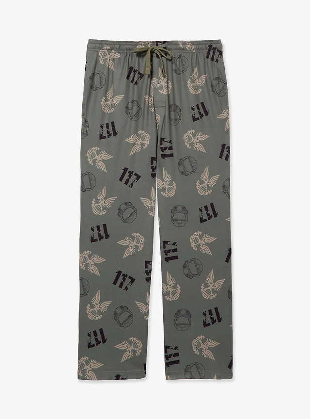 Halo Master Chief Allover Print Sleep Pants — BoxLunch Exclusive