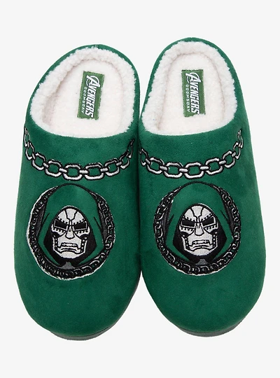Marvel Avengers: Doomsday Dr. Doom Sherpa Slippers - BoxLunch Exclusive