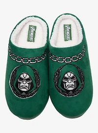 Marvel Avengers: Doomsday Dr. Doom Sherpa Slippers - BoxLunch Exclusive