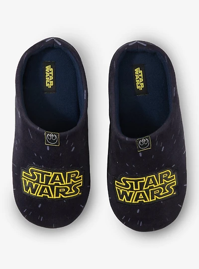 Star Wars Logo Slippers - BoxLunch Exclusive