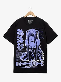 Death Note Misa Tonal Portrait T-Shirt - BoxLunch Exclusive