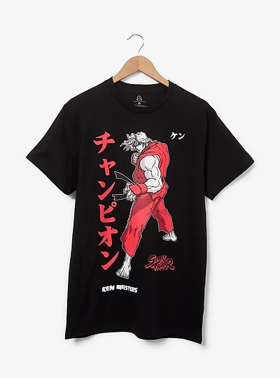 Street Fighter Ken Masters T-Shirt - BoxLunch Exclusive