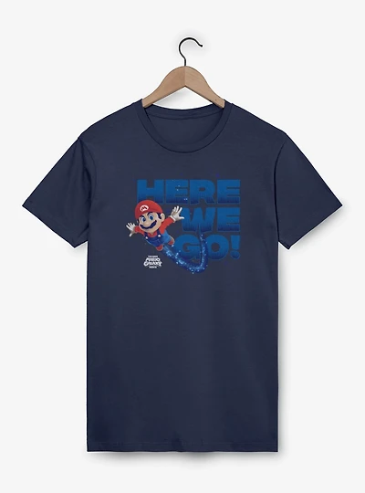 The Super Mario Galaxy Movie Here We Go T-Shirt