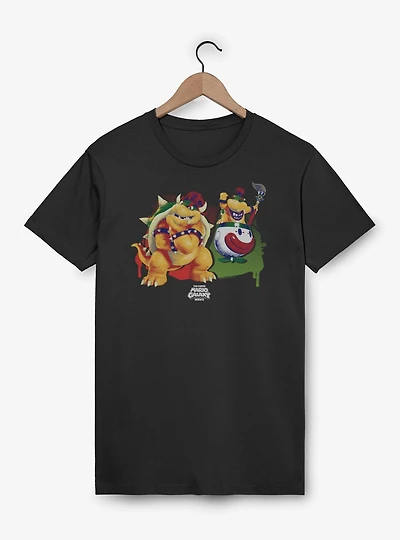 The Super Mario Galaxy Movie Bowser And Jr. T-Shirt