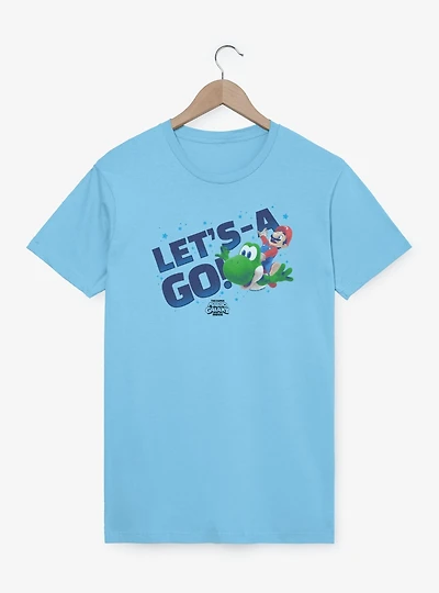 The Super Mario Galaxy Movie Let's-A Go Yoshi T-Shirt