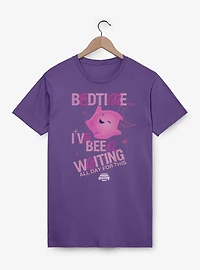 The Super Mario Galaxy Movie Luma Star I've Been Waiting All Day Bedtime T-Shirt