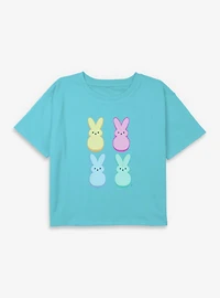 Peeps Just Youth Girls Boxy Crop T-Shirt