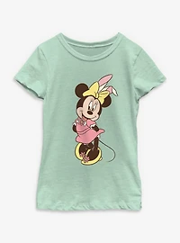 Disney Minnie Mouse Easter Bunny Youth Girls T-Shirt