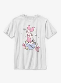 Disney Winnie The Pooh Sweet Easter Spring Piglet Youth T-Shirt