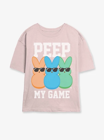 Peeps Peep My Game Womens Skimmer T-Shirt