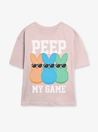 Peeps Peep My Game Womens Skimmer T-Shirt