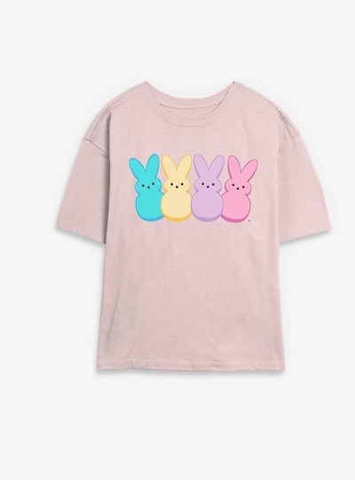 Peeps Squad Of Four Womens Skimmer T-Shirt