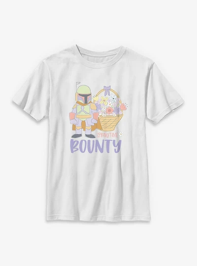 Star Wars Spring Time Bounty Boba Fett Youth T-Shirt