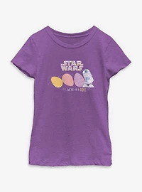 Star Wars We're On A Roll Youth Girls T-Shirt