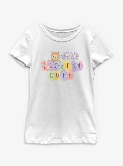 Star Wars Ewok Eggstra Cute Youth Girls T-Shirt