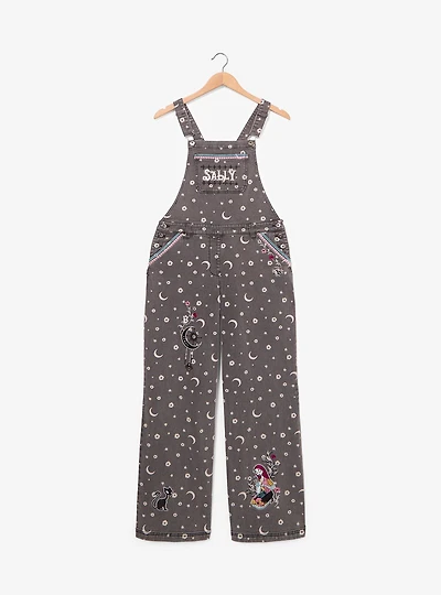 Disney The Nightmare Before Christmas Sally Floral Women's Plus Overalls - BoxLunch Exclusive