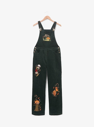Over the Garden Wall Women's Plus Corduroy Overalls - BoxLunch Exclusive