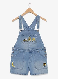 Minions Banana Women's Short Overalls — BoxLunch Exclusive