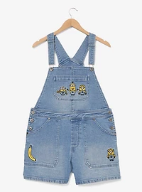Minions Banana Women's Plus Short Overalls — BoxLunch Exclusive