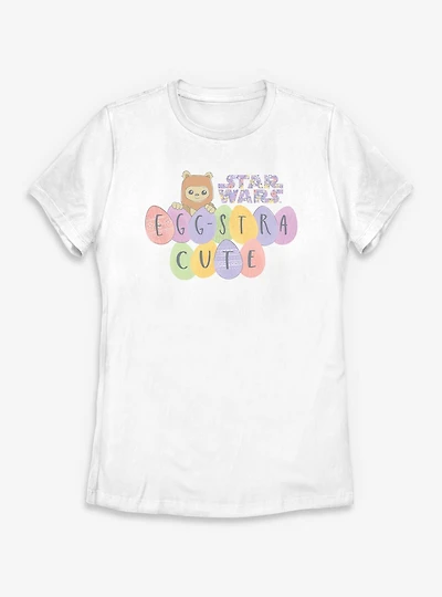 Star Wars Ewok Eggstra Cute Womens T-Shirt