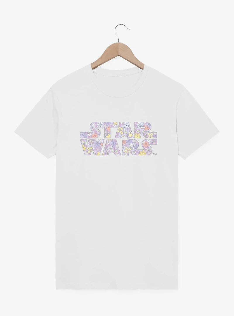 Star Wars Spring Flower Logo T-Shirt