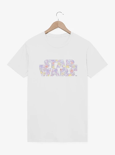 Star Wars Spring Flower Logo T-Shirt