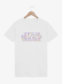 Star Wars Spring Flower Logo T-Shirt