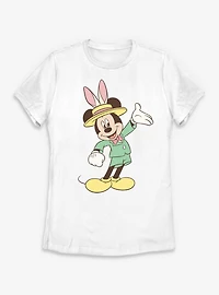 Disney Mickey Mouse Dapper Bunny Womens T-Shirt