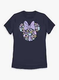 Disney Minnie Mouse Ears & Bunnies Womens T-Shirt