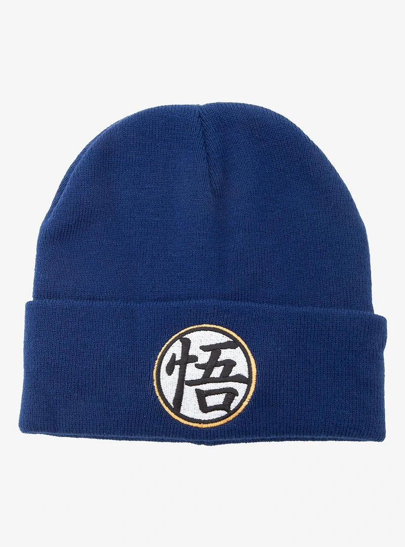Dragon Ball Z Goku Embroiderd Symbol Beanie - BoxLunch Exclusive