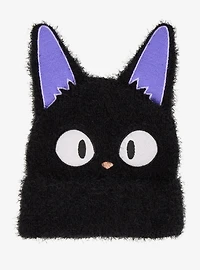 Studio Ghibli® Kiki's Delivery Service Jiji Figural Fuzzy Knit Beanie - BoxLunch Exclusive