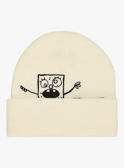 SpongeBob SquarePants DoodleBob Peek-a-Boo Beanie - BoxLunch Exclusive