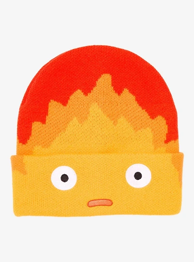 Studio Ghibli® Howl's Moving Castle Calcifer Face Beanie - BoxLunch Exclusive