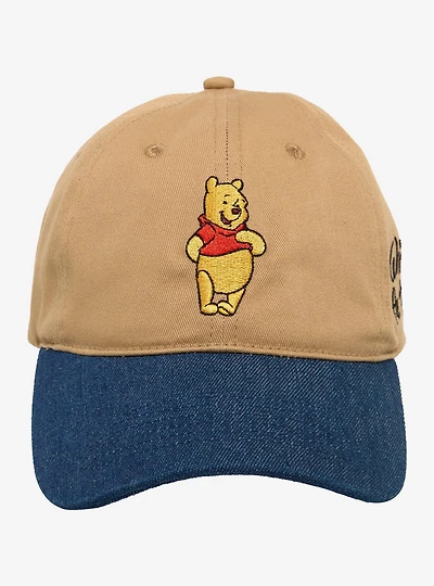 Disney Winnie the Pooh Embroidered Denim Ball Cap - BoxLunch Exclusive