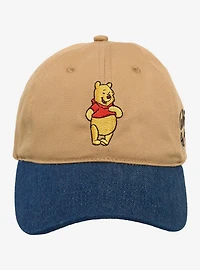 Disney Winnie the Pooh Embroidered Denim Ball Cap - BoxLunch Exclusive