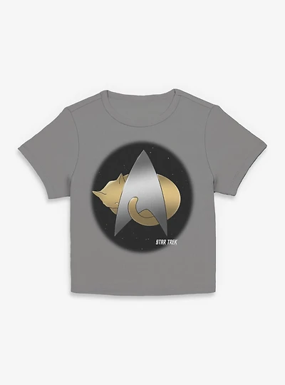 Star Trek Boldly Nap Womens Baby Tee