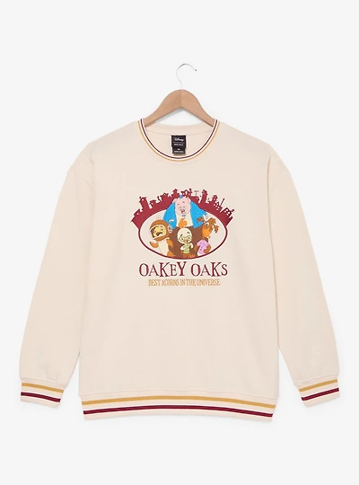 Disney Chicken Little Oakey Oaks Embroidered Character Crewneck - BoxLunch Exclusive