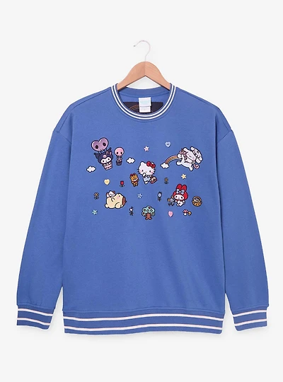 Sanrio Hello Kitty and Friends Embroidered Crewneck - BoxLunch Exclusive