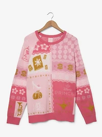 Disney Princess Patchwork Holiday Sweater - BoxLunch Exclusive