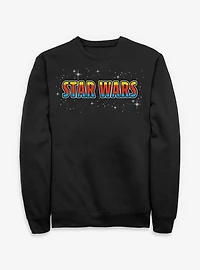 Star Wars Starry Logo Sweatshirt BoxLunch Exclusive