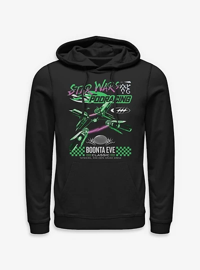 Star Wars Boonta Eve Mos Espa Podracing Hoodie BoxLunch Exclusive
