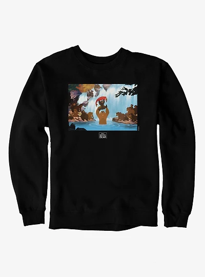 Disney Brother Bear Fish Catch Photo Sweatshirt