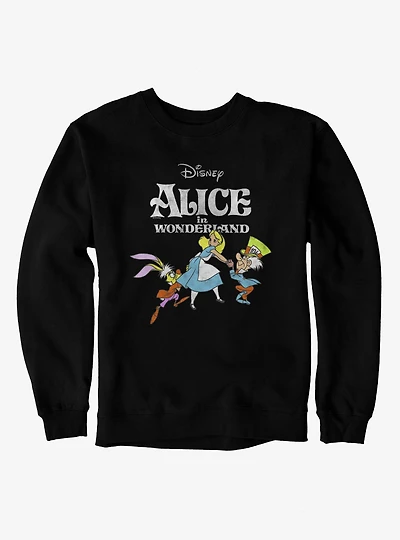 Disney Alice Wonderland Rush Sweatshirt