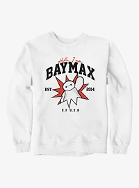 Disney Big Hero 6 Hello Baymax Star Sweatshirt