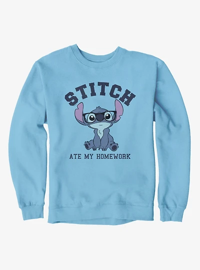 Disney Lilo And Stitch Ate My Homework Sweatshirt